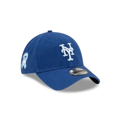 Blue New York Mets Hat - New Era MLB Father's Day 9TWENTY Adjustable Caps USA5327419